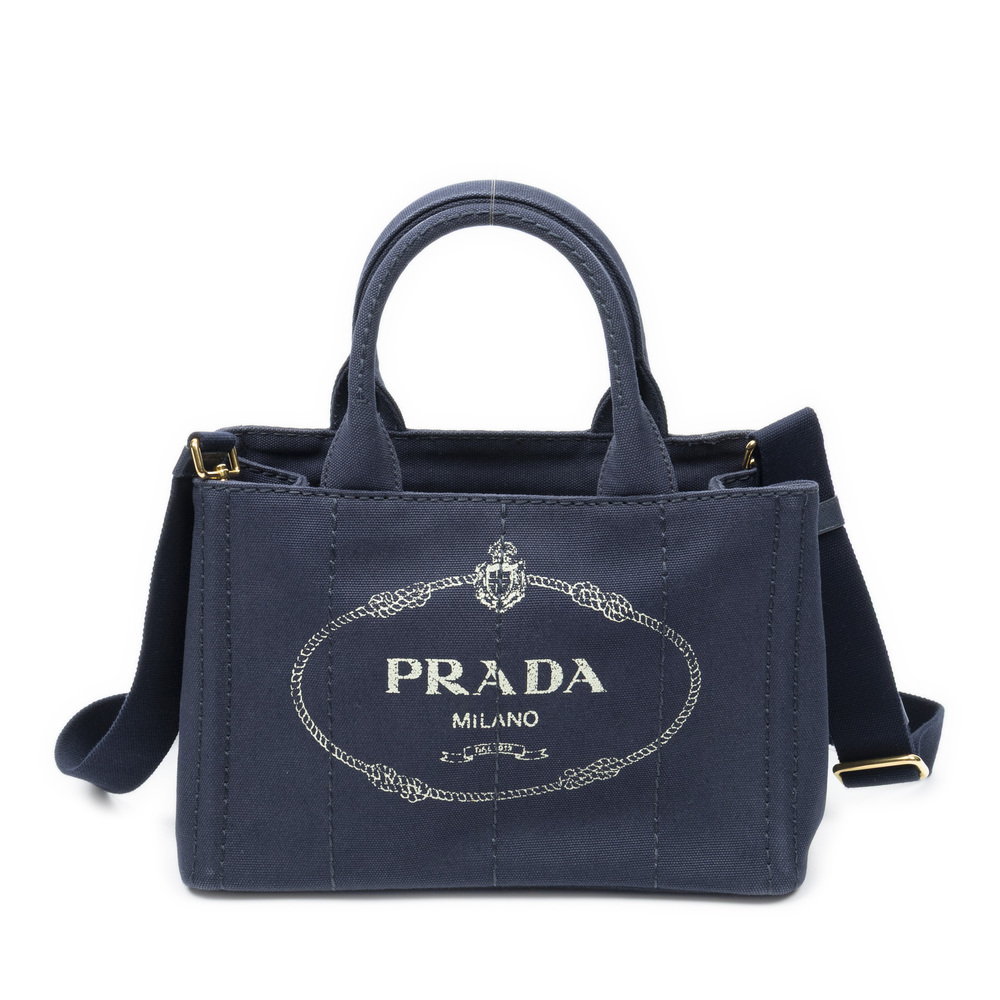 Prada Small Canapa Tote